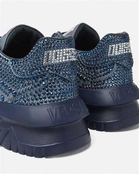 versace sneaker blau|latest Versace sneakers.